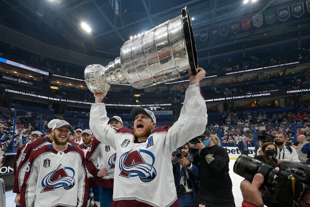 Stanley Cup Avalanche Lightning Hockey
